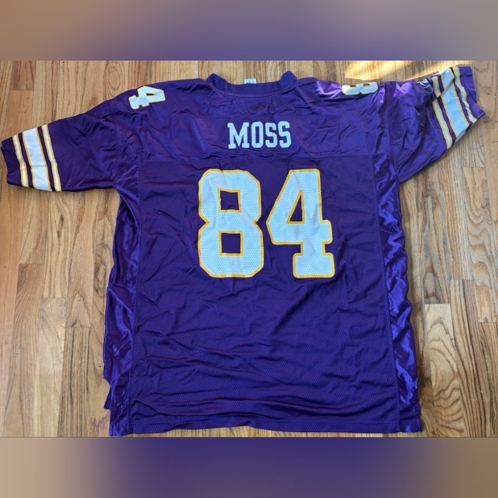 Randy Moss Minnesota Vikings Jersey Men's 2XL Reebok Number 84